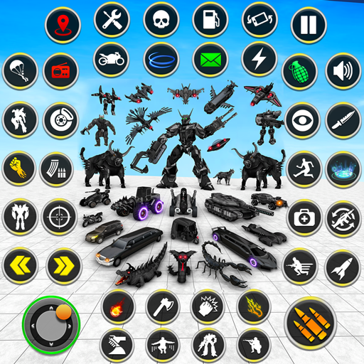 Bull Robot Car Transforming