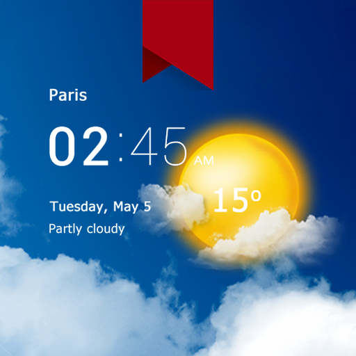 Transparent clock weather Pro 8.99.9 APK [Premium]